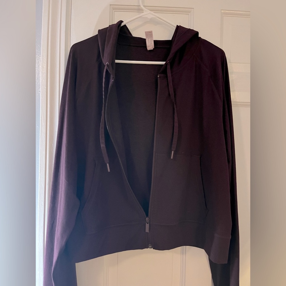 Yogalicious Waist length Zip Up Hoodie